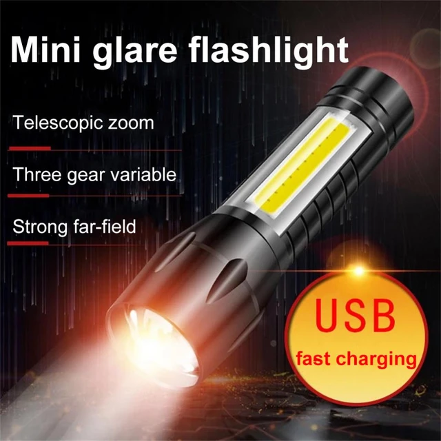 Buy Wholesale China Aluminum Retractable Flashlight Waterproof Aa