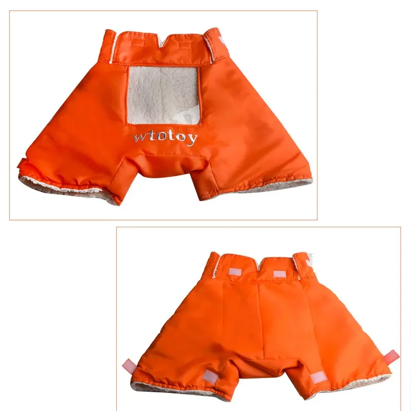 Gant pour télécommande drone - Protection hiver, noir ou orange