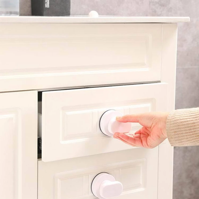 Punch-Free Suction Cup Handle Refrigerator Drawer Sliding Door Glass Window Bathroom Armrest