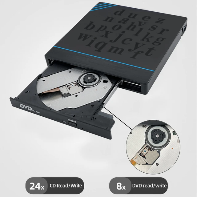 USB C External DVD CD Drive DVD Player (Rose Gold) - China DVD Drive and DVD  Player price