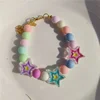 Macarons Color Cat Dog Necklace Cute Pearl Pet Birthday Collar with Pendant Adjustbale Kitten Puppy Pearl Grooming Pet Product 4
