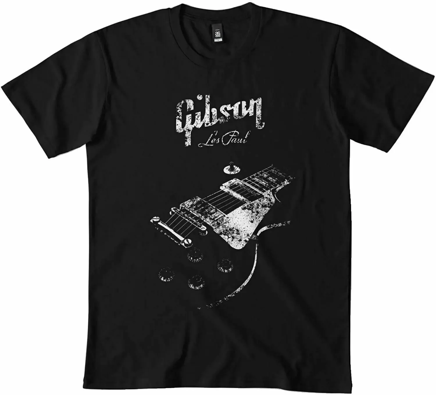 Gibson Les Paul Body Guitar Rock Blues Metal Jazz Music Dmn T-Shirt Bl