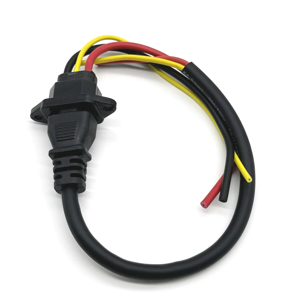 XT90 Auf AC Ladebuchse - E-Bike Ladekabel - 3-Polig - 200mm