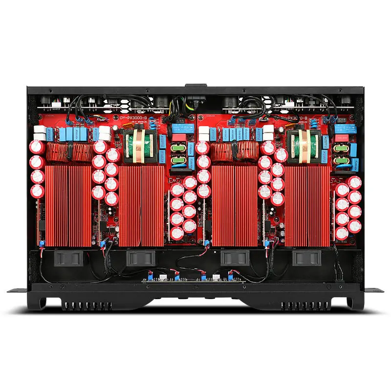 전문가용 4채널 클래스 D 1300W 파워 앰프 1U 디지털 앰프 KTV 클럽 파티 스테레오 사운드 시스템 오디오 파워 앰프