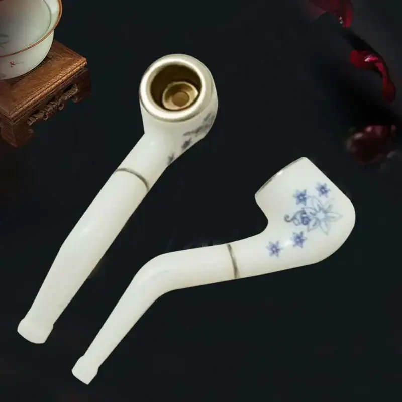 Smoking Pipe Holder Mini Porcelain Food Grade Plastic Portable Pipe Holder Household Cigarette Tobacco