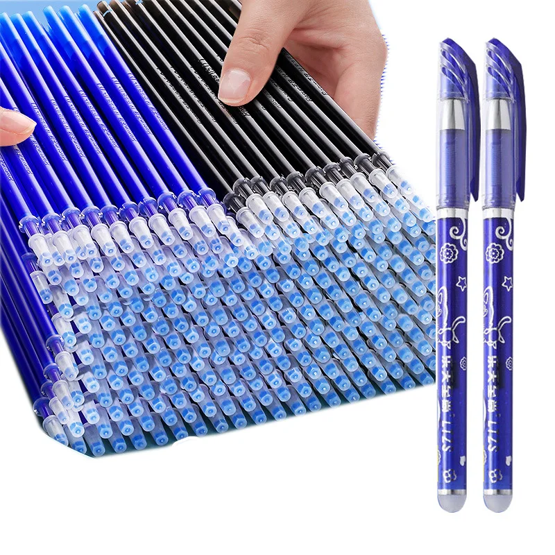 502PcsErasableGelPenRefillsSet05mmWashableHandleMagicRod