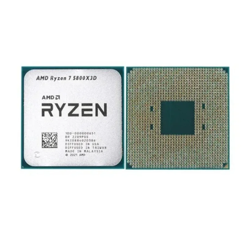AMD R7 5800X3D Ryzen 7 Gaming Processor Ryzen 5000 Series 3.4 GHz 8-Core 16-Thread CPU Processor DDR4 96 MB 105W 7nm