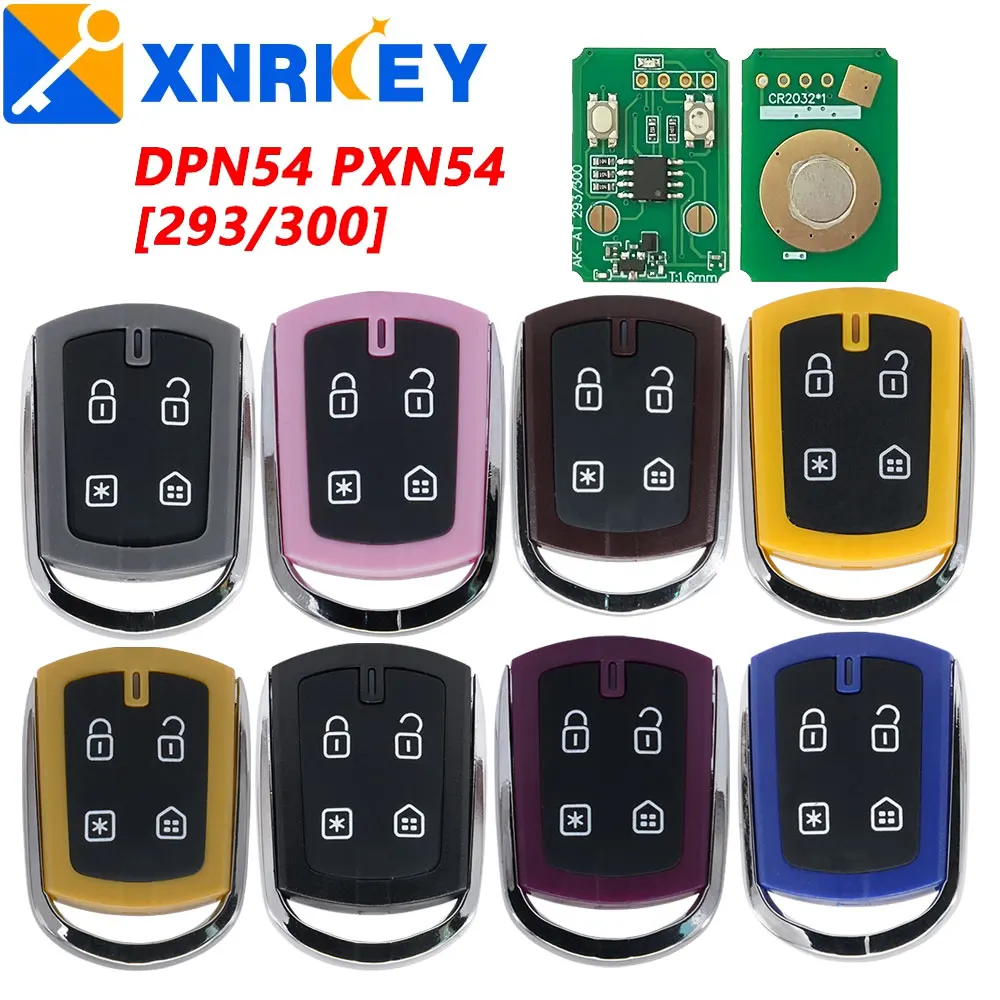 

For Brazil Positron DPN54 PXN54 Remote Key Alarm System, Double Program PX32/EX300 293/300 Complete Colorful Remote key supply