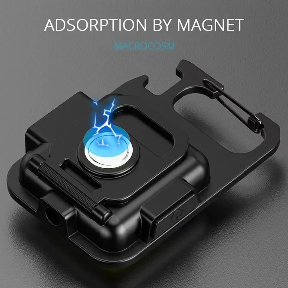 mini flashlight Rechargeable Light Camping Self Defense High Power Mini Led Flashlight Searchlight Keychain Work
