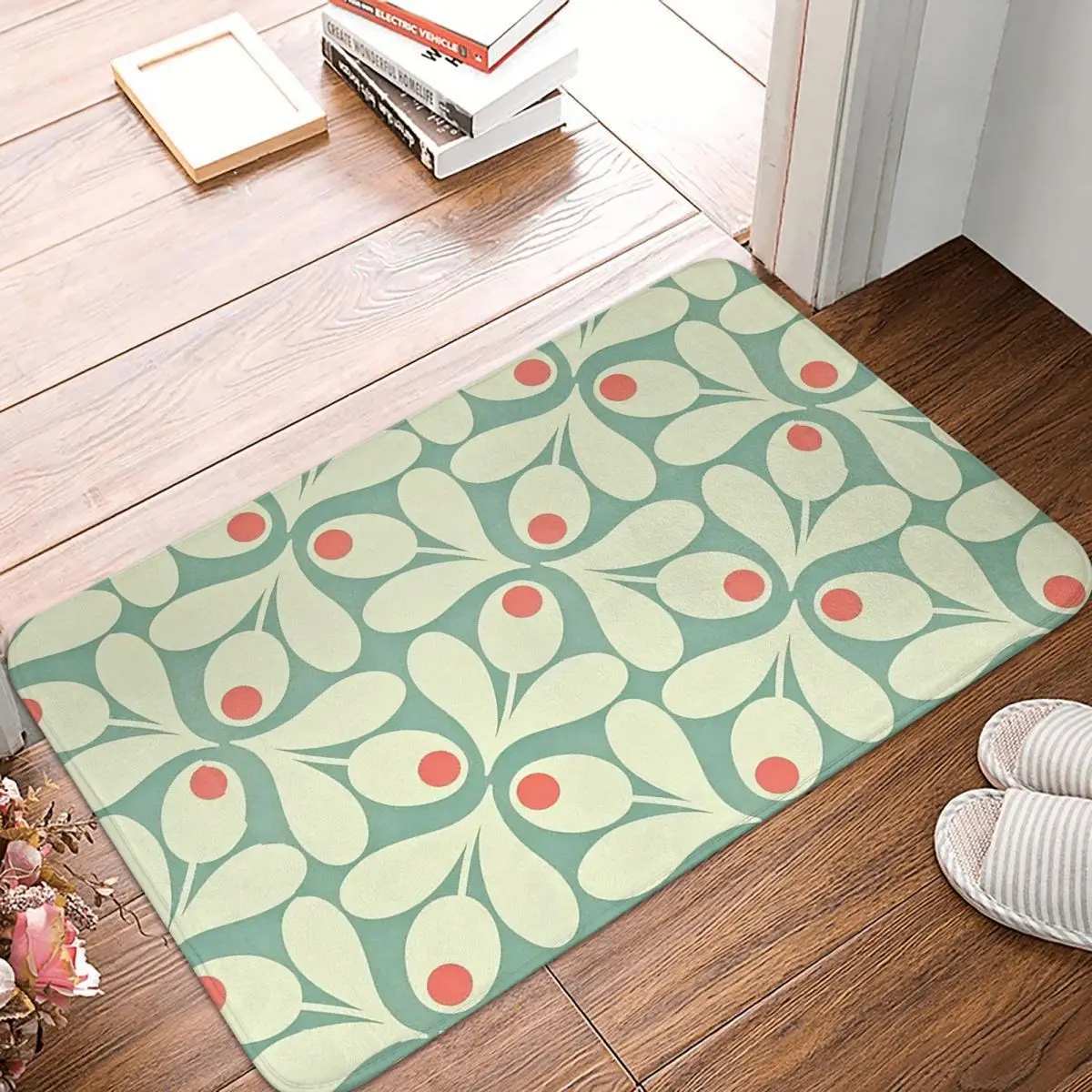

Коврик для ванной Orla Kiely, прямоугольный, нескользящий