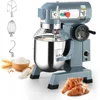 Commercial Food Mixer 15Qt 600W 110V 3 Speeds Adjustable, Stainless Steel Bowl Stand Mixer With Safety Guard 1
