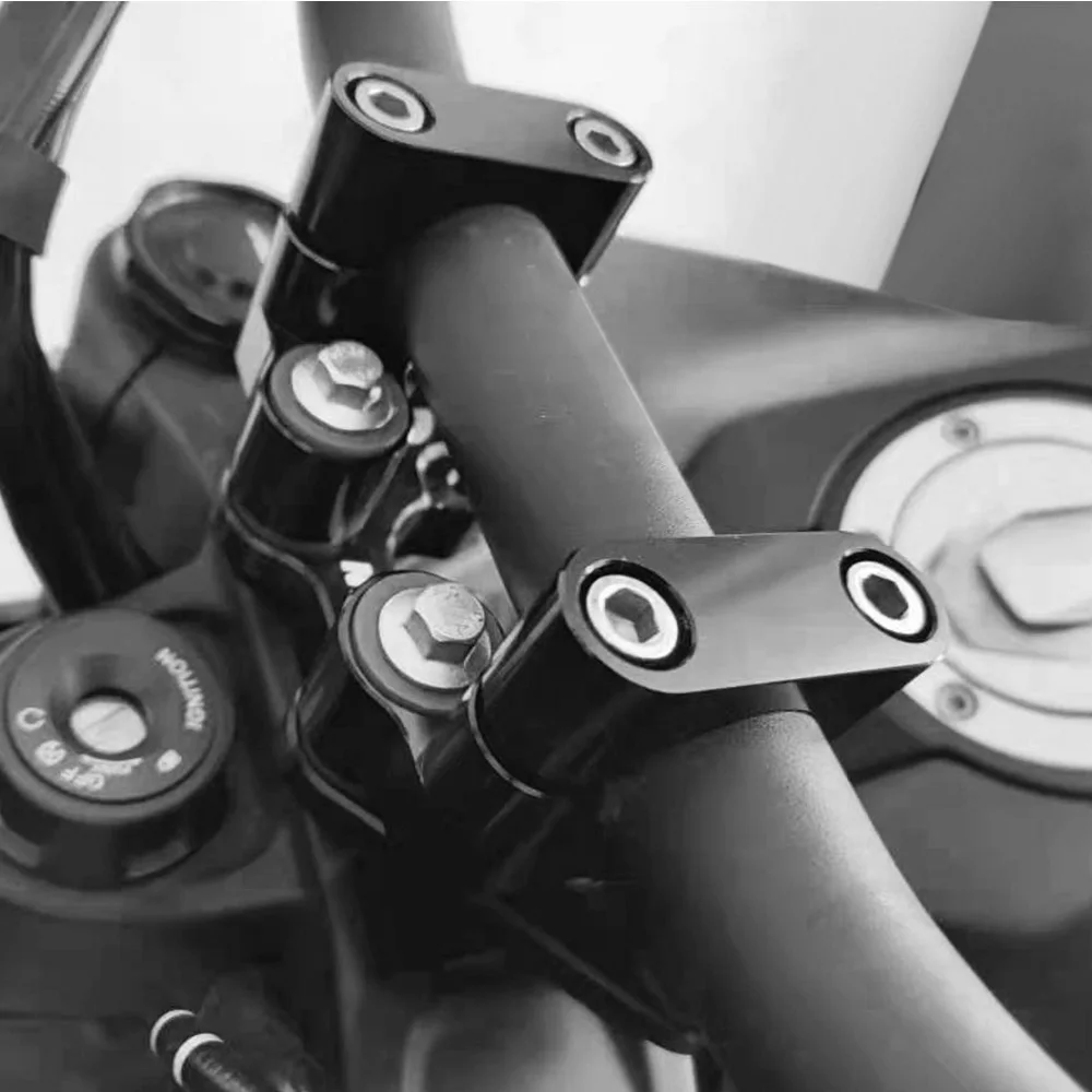 핸들바 라이저 바 마운트 핸들 클램프 브래킷 충격 흡수 장치 스태빌라이저 KTM 790 390 1190 1290 Adventure ADV 2020 2021 2022