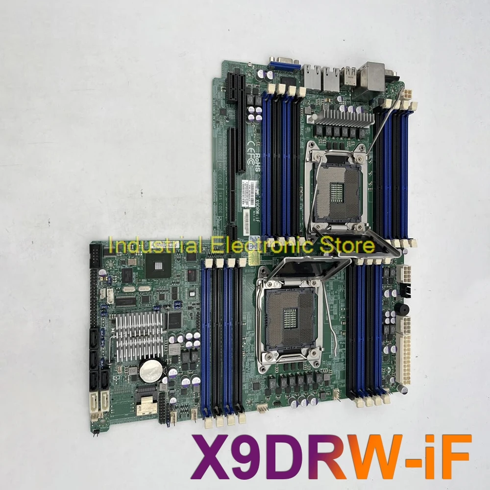 

Материнская плата Supermicro Server для семейства Xeon E5-2600 V1/V2 LGA2011 DDR3 X9DRW-iF