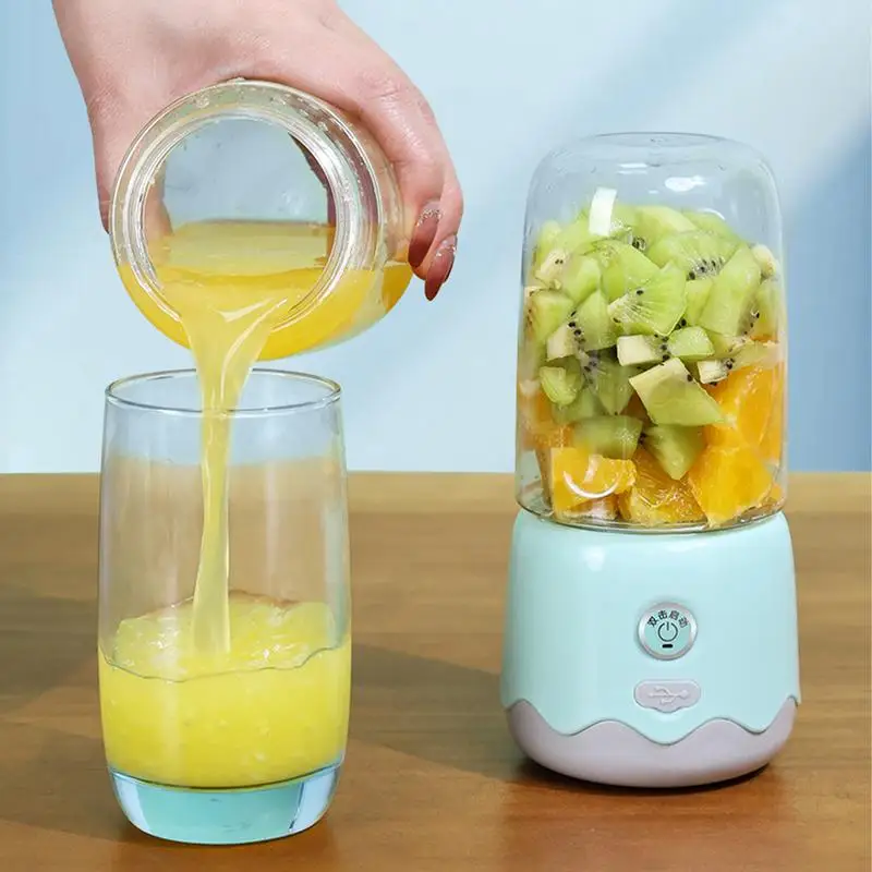 

Portable Mini Electric Juicer USB Charging Smoothie Milkshake Maker Fresh Fruit Juice Extractor Fruit Orange Lemon Blender