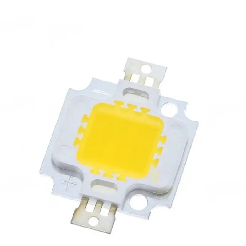AWAH 10개 10W LED 칩 전구 10W LED 램프 조명 화이트 고출력 투광등용