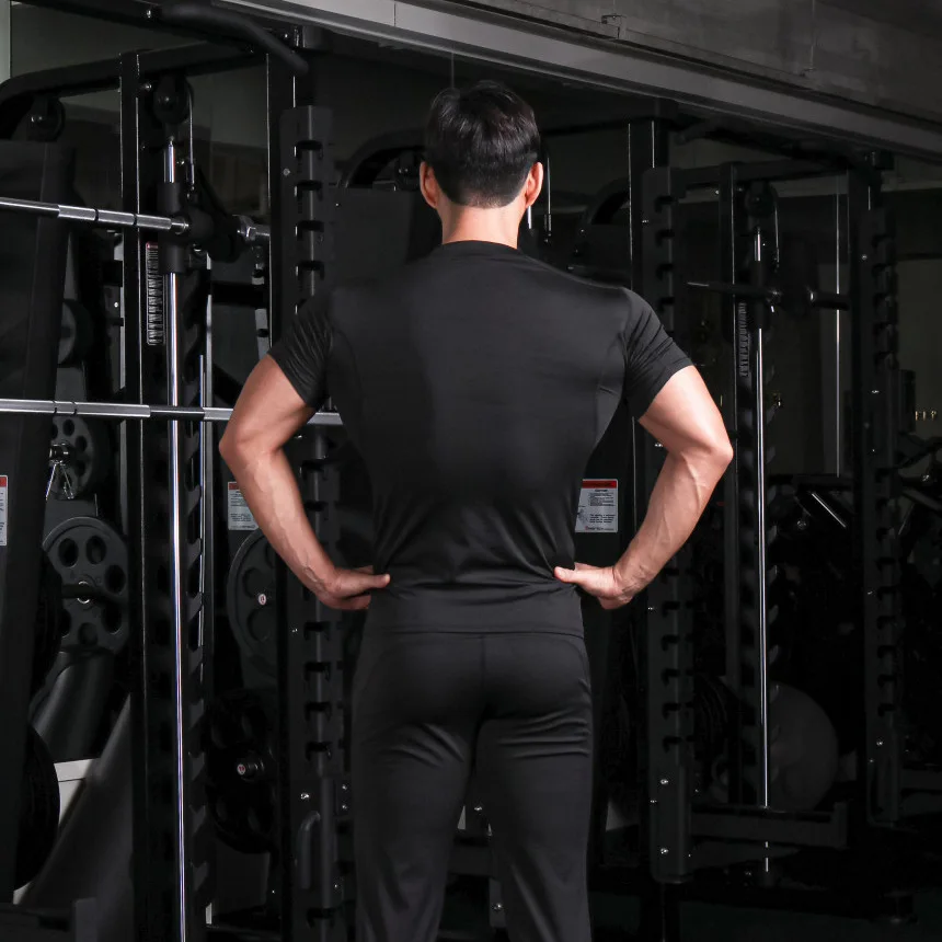 남성용 여름 체육관 러닝 티셔츠, 스포츠 티셔츠, 체육관 트레이닝 티, 통기성 조깅 캐주얼 운동복, 유니섹스 압축 셔츠