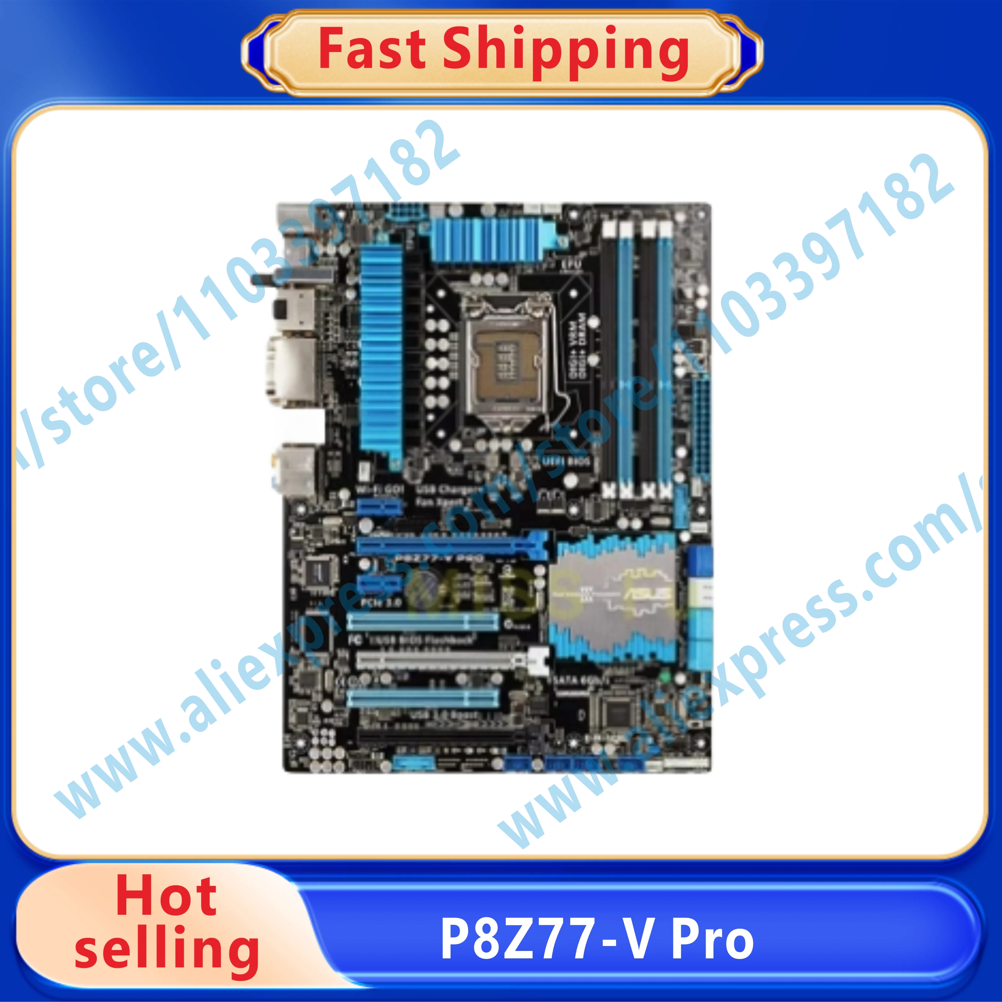 P8Z77-V-PRO-Computer-Motherboard-LGA-1155-Z77-HDMI-SATA-6Gb-s-USB-3-0 ...