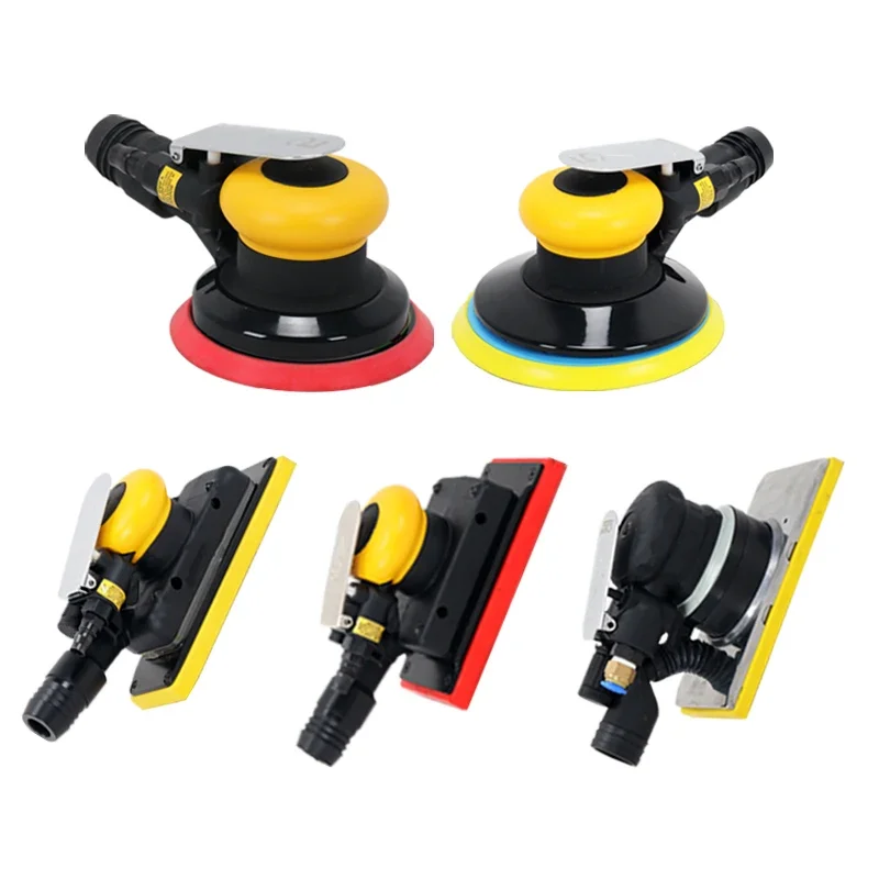 High Quality 5 Inch Air Tool 125mm Orbital Sander Working Machine With Various Speeds For Car