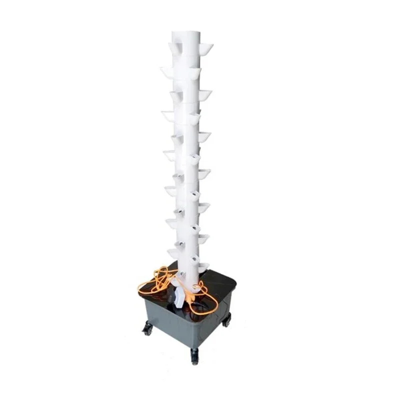 DIY Hydroponic Colonization Cups PP Balcony Dimensional Planting Column Overlapping Detachable Soilless Cultivation Equipmen