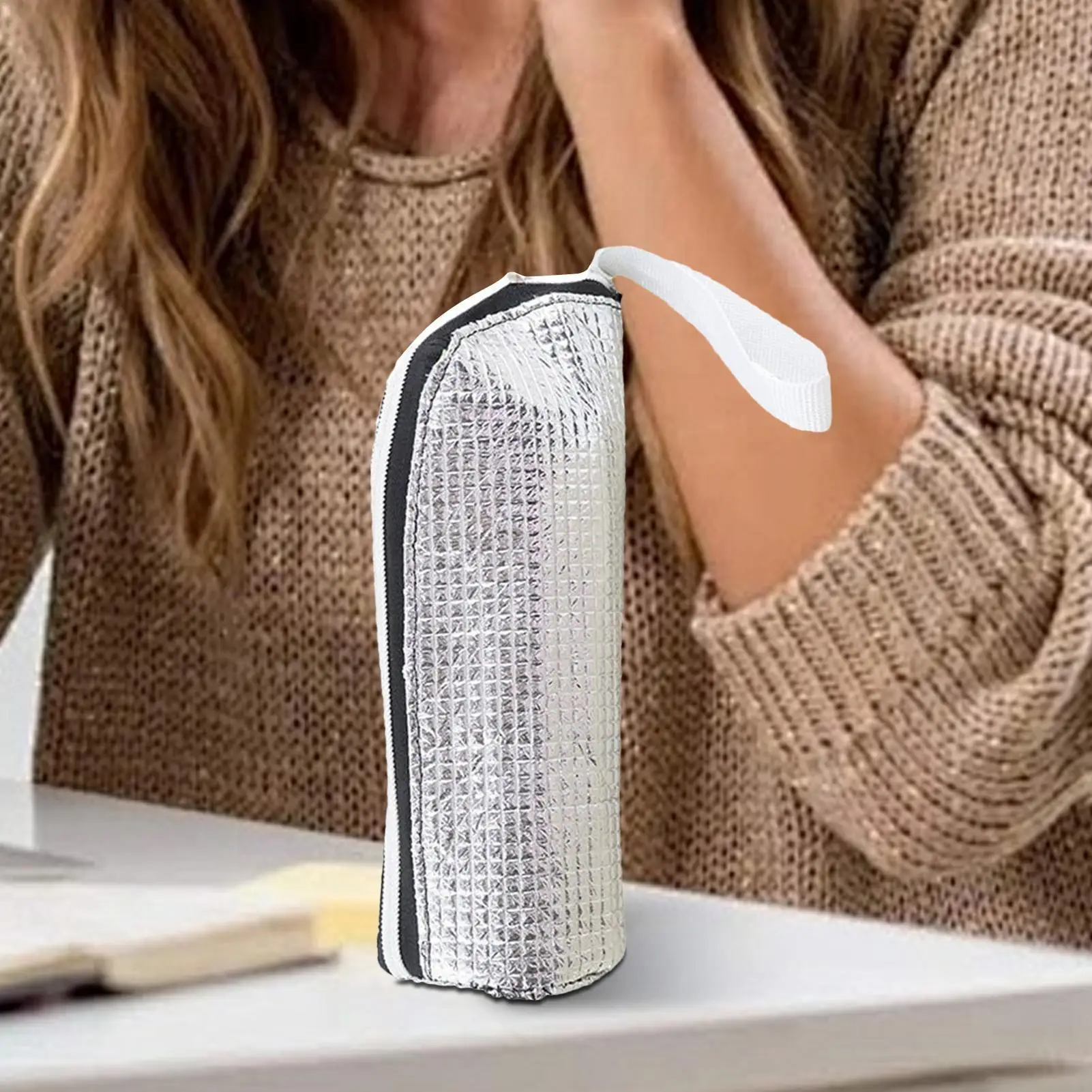 Water Bottle Insulator Thermal Insulated Sports Water Bottle Holder Beverage Carrier Pouch Insulators Bag for Traveling Fitness