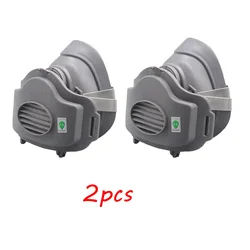 Dust - Proof Work Safety Respirator with Cotton Filter for DIY and Construction Tasks (2pcs)