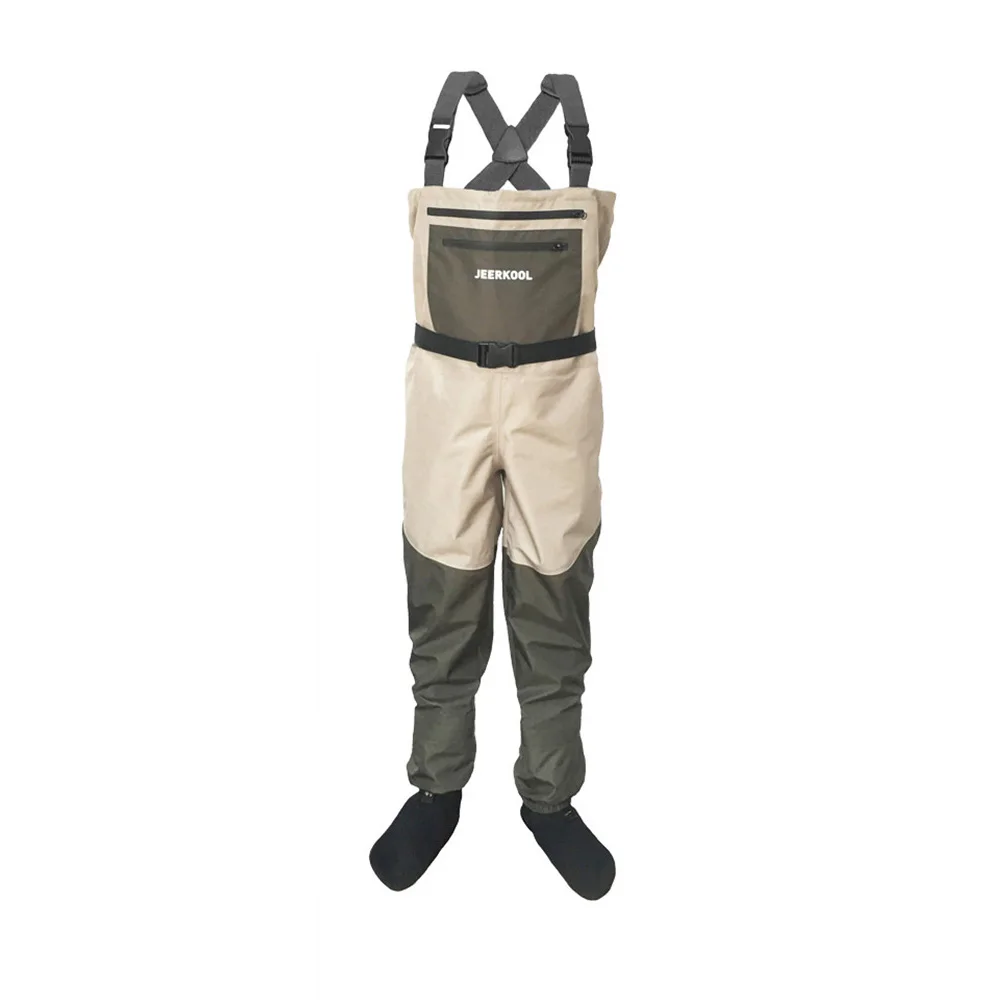 

Fly Fishing Waders 5 or 3 Layers Waterproof Wading Hunting Fishing Chest Waders with Neoprene Socks Overalls Working Clothes