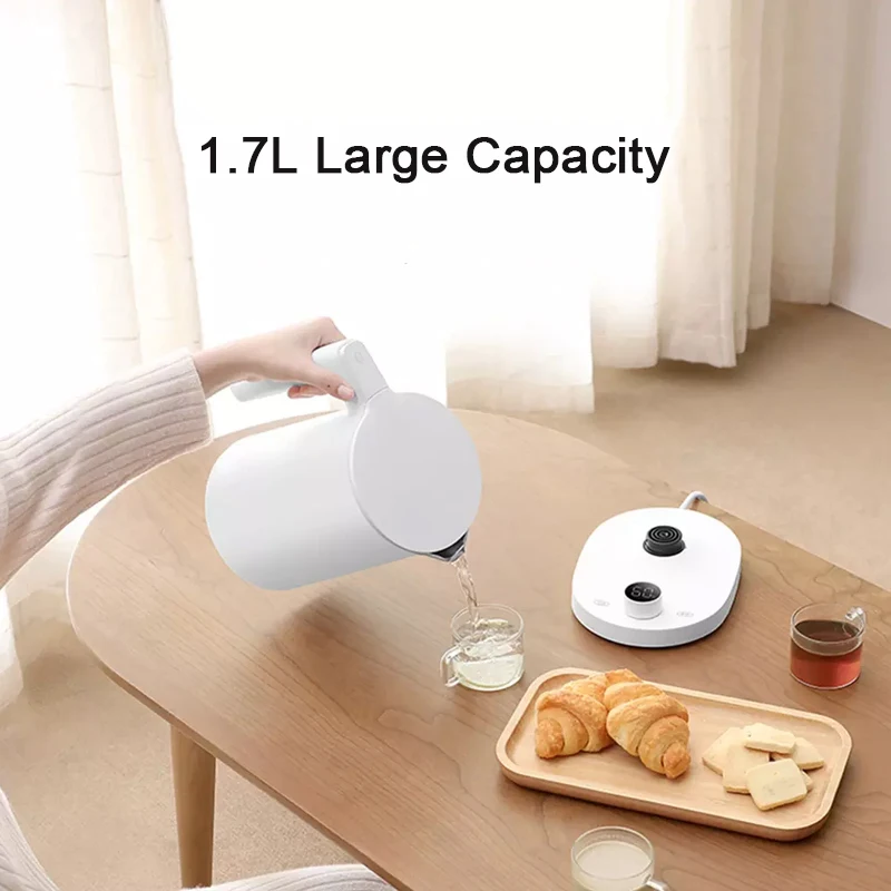 XIAOMI MIJIA Thermostatic Electric Kettles 2 Pro,Tea Kettle for Hot Water, Coffee & Tea,1.7L,With Auto Shut-Off,220V,CN Version 2