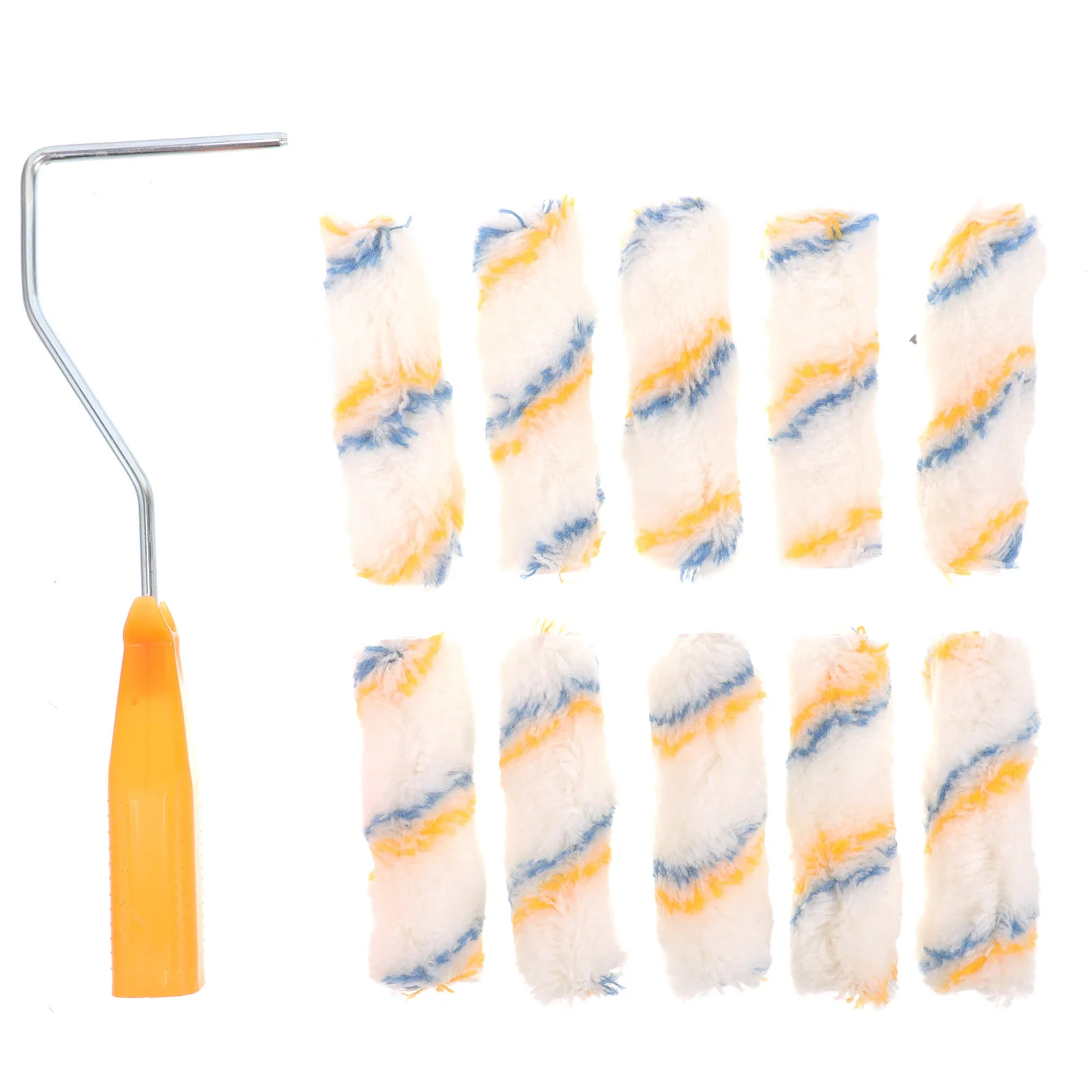 

1 set of Small Paint Roller Covers Portable Paint Roller Covers Painting House Paint Roller