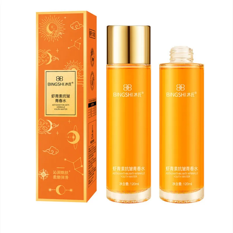 Astaxanthin Replenishing Refining Hydrating Improving Dullness Moisturizing Firming Smoothing Skin Cosmetic Anti wrinkle toner