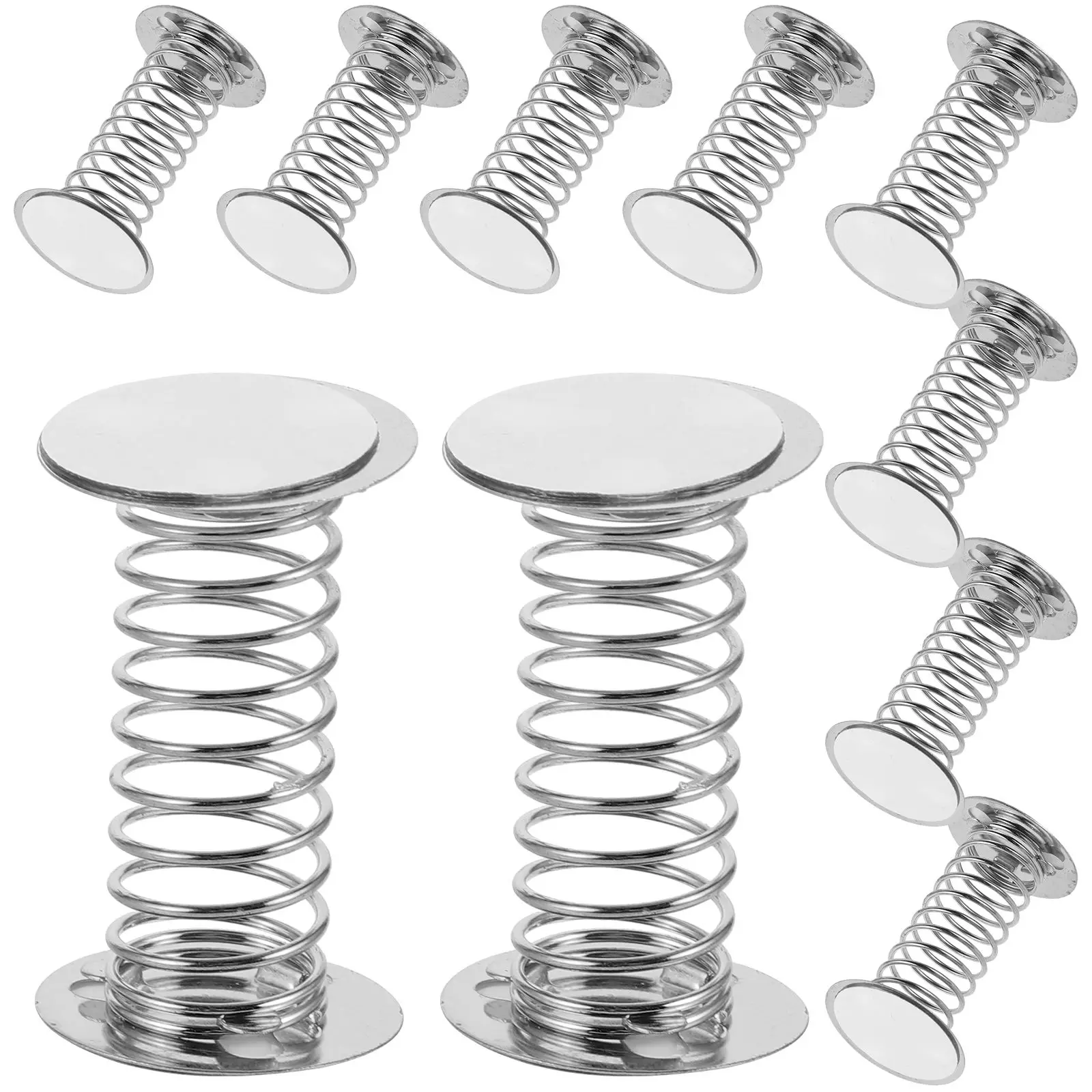 10 Pcs Popper Spring Base Ornaments Shaking Head Springs Iron Bobble ...