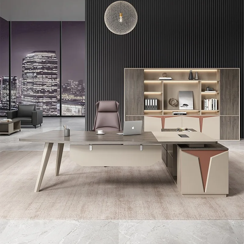 

Vanity Writing Desk Drawers Gadgets Counter Modern Office Desks Computer Organizer Tavolo Scrivania Ufficio Luxury Furniture