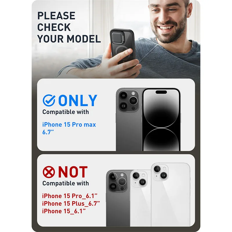 iPhone 15 Pro Max Full Body Protective Case