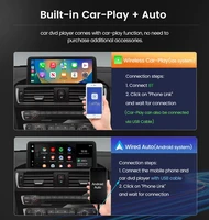 MEKEDE 8 Core Android 14 pour BMW série 3 E90 E91 E92 E93 2005-2012 autoradio lecteur multimédia sans fil CarPlay Auto tout-en-un 4