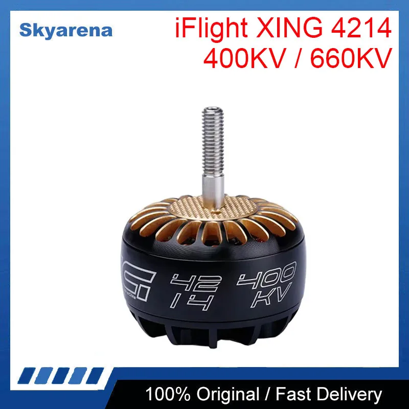 Brushless Motor IFlight XING 4214 660KV 6S 400KV 8S X-CLASS for RC Multirotor 15inch 16inch 1 / 2 / 4pcs FPV Drone DIY Parts