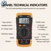 AC DC Digital Multimeter Intelligent Voltage Meter Ammeter Tester Diode Freguency Ohm Transistor Capacitance Meter Tester Tools 3
