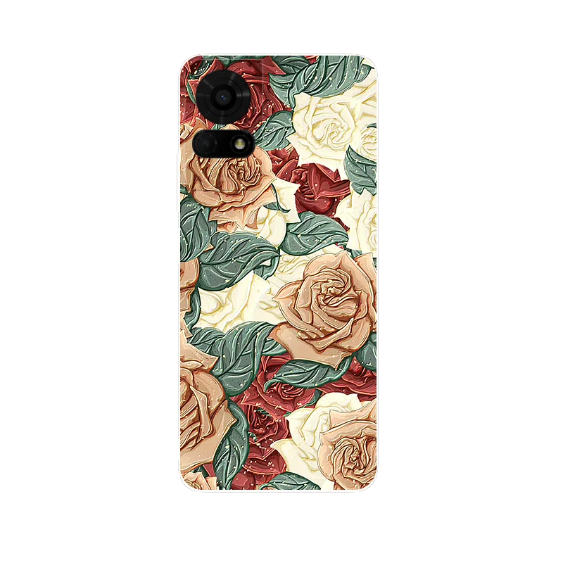 Leopard Panda Printed Soft Silicone Phone Case - Vibrant Animal Design Protective Back Cover