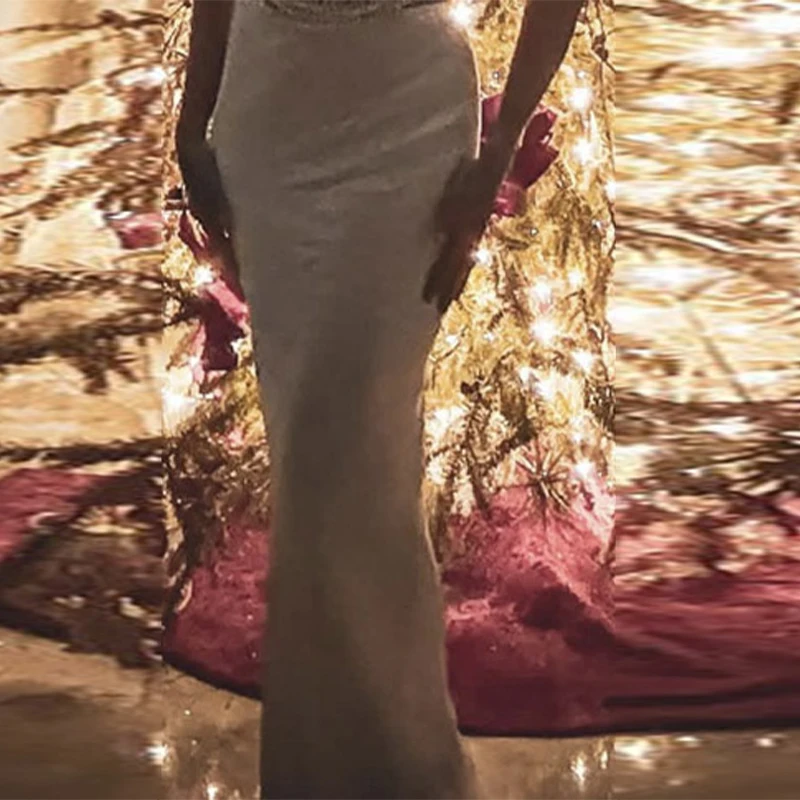 white half skirt