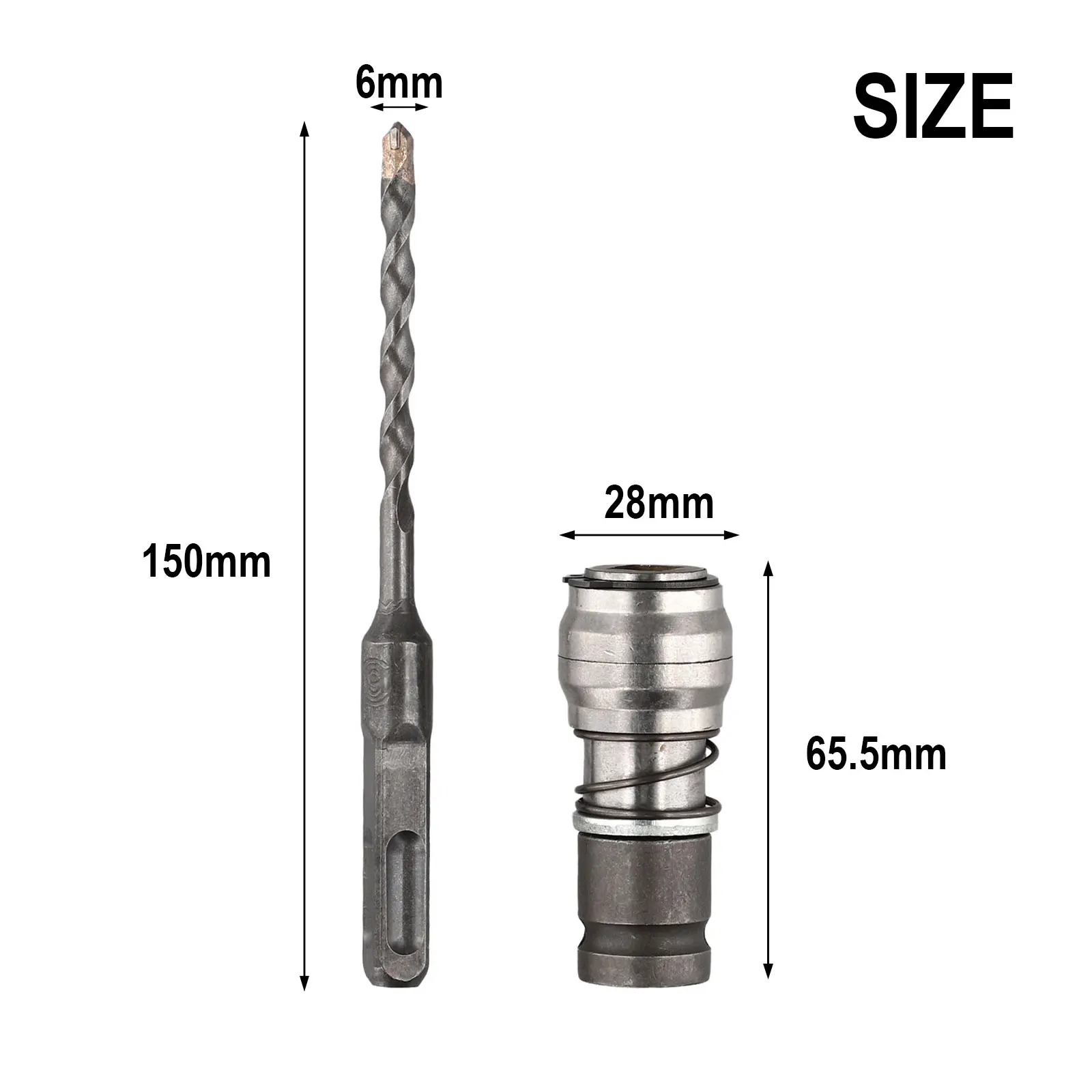 

2/4 шт., электрические гайковерты 6*150/8*150/10*150 мм