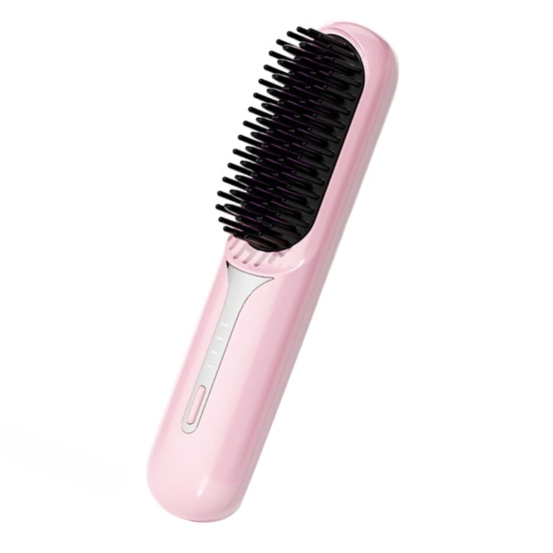 Fashion Hair Straightener Brush With Cordless And Rechargeable Hairdress Accesories Stylong Tool For Easy Use