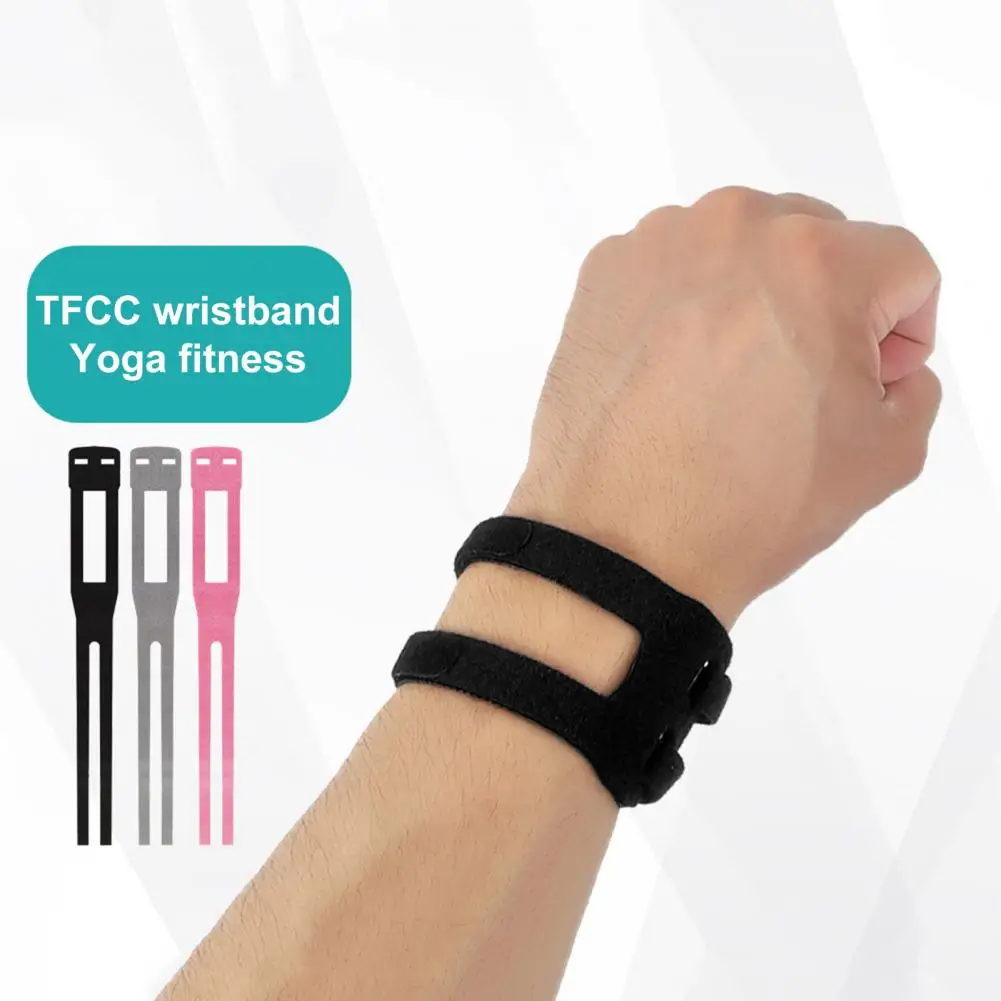 Adjustable Yoga Fitness Wristband Wrist Brace Relief Pain Wrist Band Brace Injury TFCC Tear Injury Sports Support