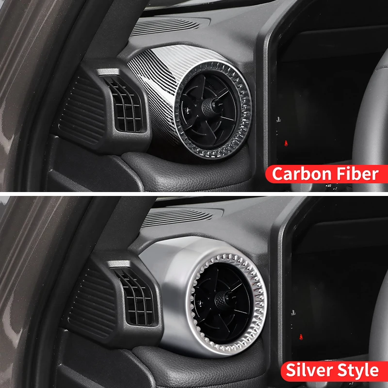Toyota Prado 2025 Accessories Central Air Outlet Cover Decoration Suitable For 2024 2025 Toyota Land Cruiser 250 1958 Prado Lc250 J250 Central Control Panel Air Conditioning Vent 70 Series Parts