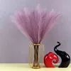 10PCS Artificial Pompous Grass Pompass Branches Fake Fluffy Stems Plants Vase Filler for Home Boho Decor Flower Arrangement 3