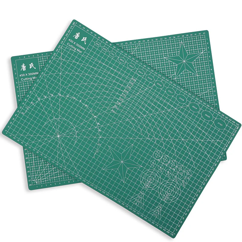 A3 A4 A5 PVC 커팅 매트 보드, 내구성 있는 자가 치유 재봉, 학생 아트지 커팅 조각 패드, 가죽 공예 도구