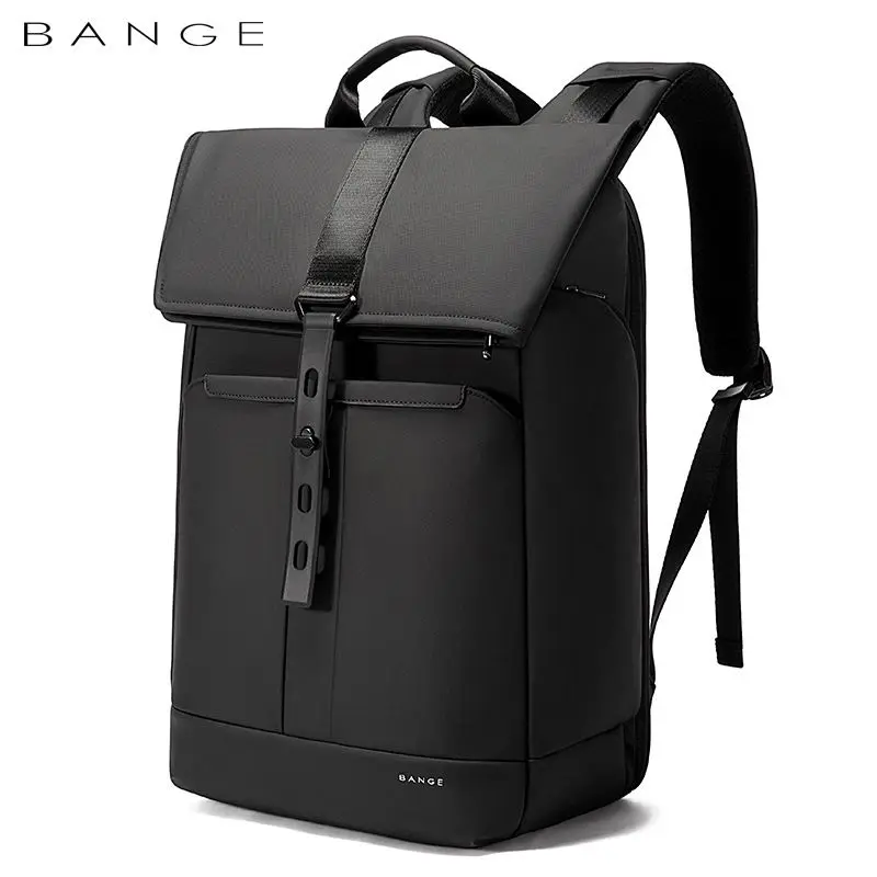 

BANGE 15.6 inch laptop cabin backpack Men waterproof multi compartment travel bag Black backpack suitable for men and women