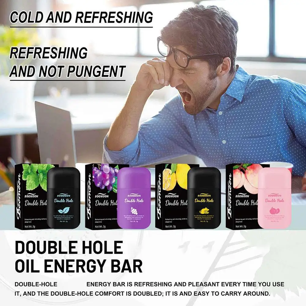 Nasal inhaler cleansing nasal inhaler diffuser sniffer double hole herbal repair nasal box natural inhaler