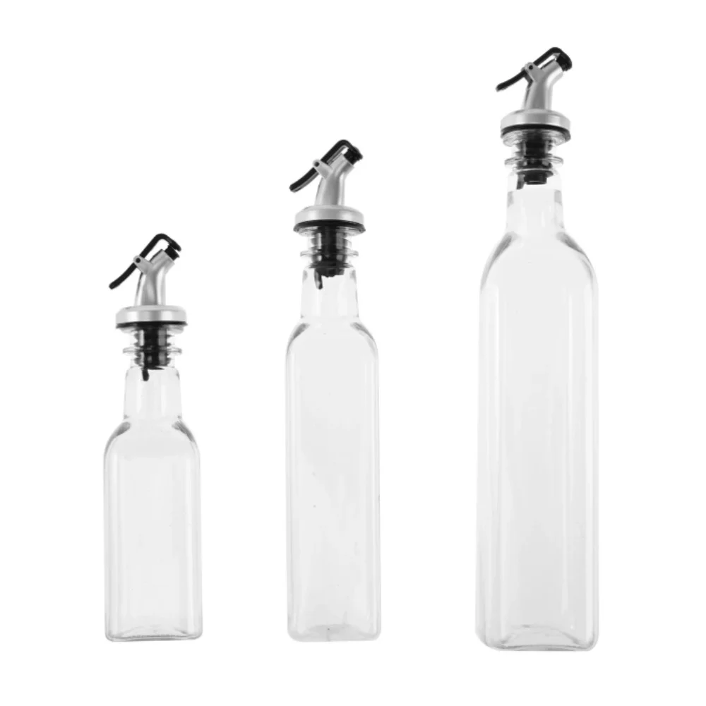 Oil Pot 150ML 250ML 500ML Plastic Kitchen Seasoning Dispenser