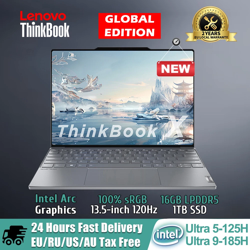 Lenovo ThinkBook X 2024 AI Laptop Core Ultra 9 185H/Ultra 5 125H