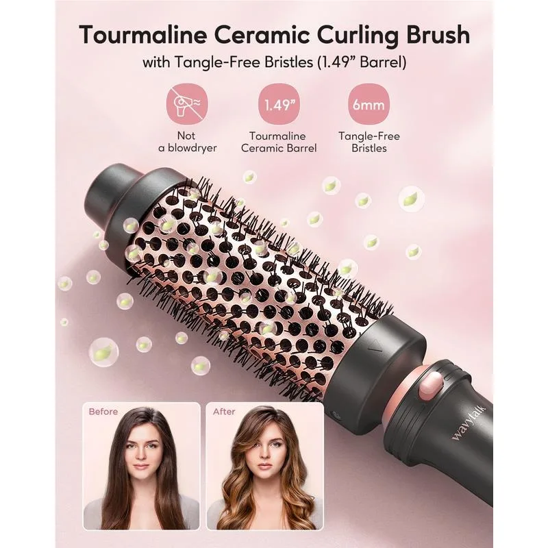 Hair Curler Wavytalk 5 in 1 Curling Wand Set Thermal Brush hair curler hair tools