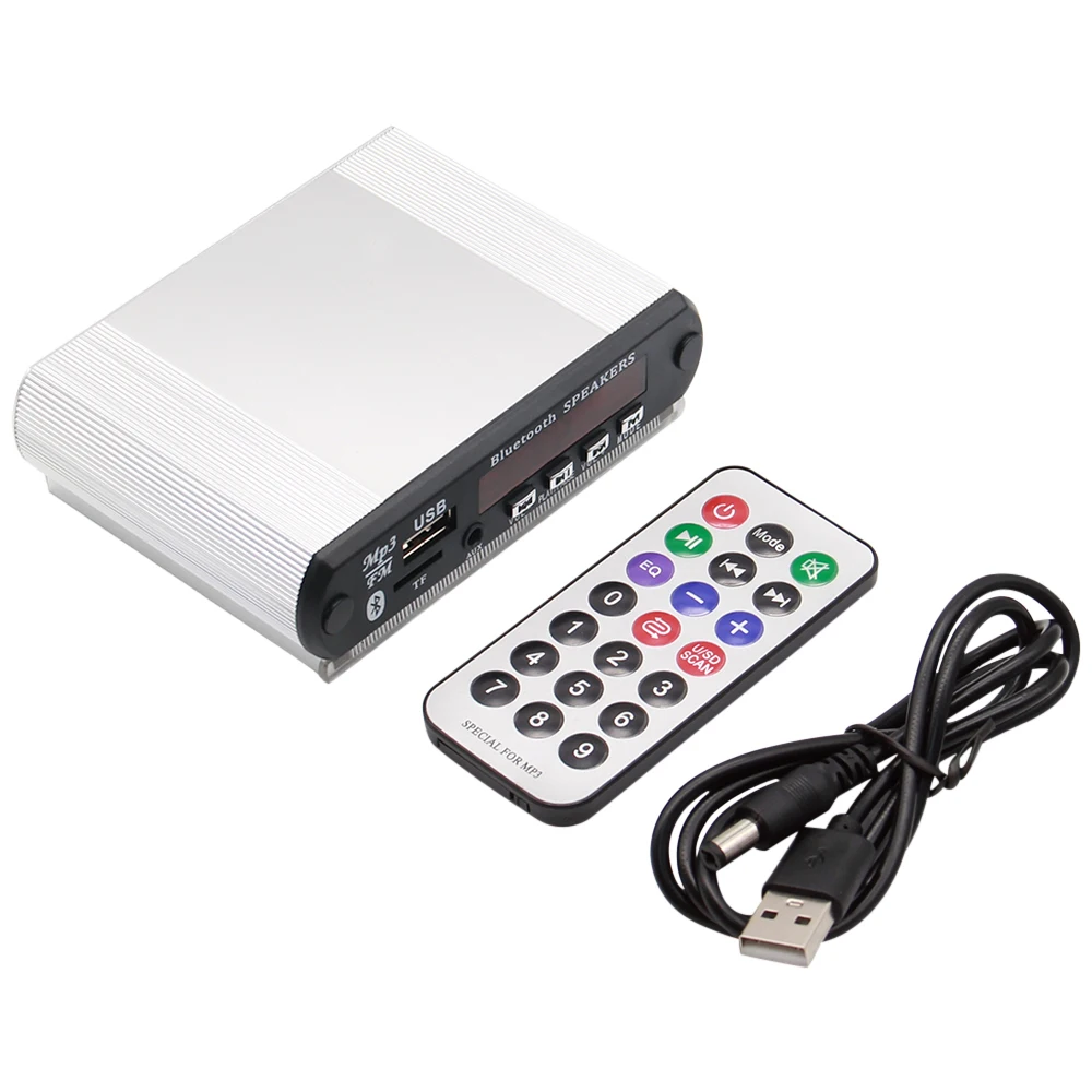 Description Picture 4 of item1pc DC 5V Wireless Bluetooth-compatib MP3 Decoder Board Module MP3 Player with Recording Function Support USB/SD/FM Audio Module