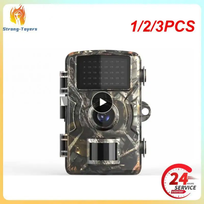 

1/2/3PCS Wildlife Scouting Cameras Waterproof Night Vision Motion Sensor Wild Animal Trail Surveillance Detector Camera